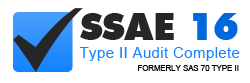 SSAE 16 Audited